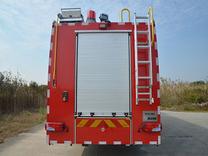 捷达消防牌SJD5270GXFGP90/MEA干粉泡沫联用消防车公告图片