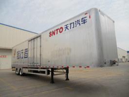 铝合金厢式运输半挂车