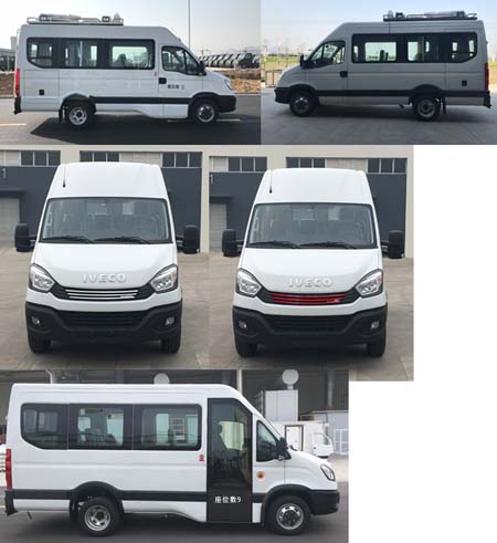 依維柯牌NJ5045XSPF2E審判車公告圖片