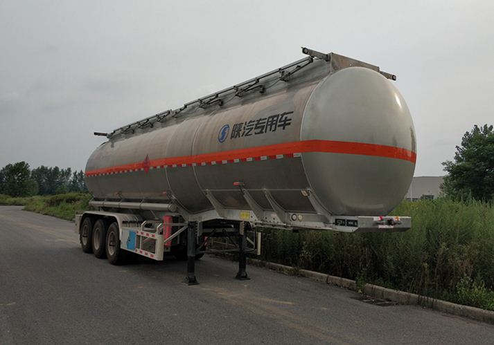 陕汽牌SHN9400GRYP448铝合金易燃液体罐式运输半挂车图片