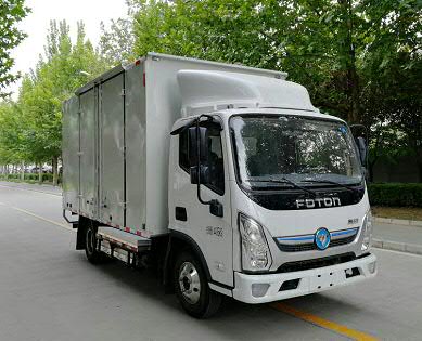 福田牌BJ5045XXYEV6纯电动厢式运输车图片