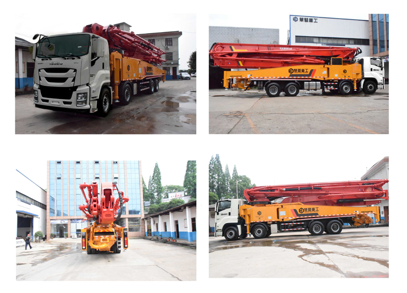 慧盟牌HMG5440THB混凝土泵車公告圖片