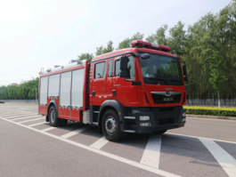 中卓时代牌ZXF5170GXFSG60/M5水罐消防车