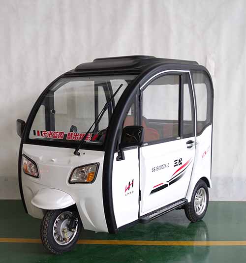 三松牌SS1500DZK-3电动正三轮摩托车图片