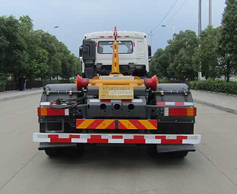 中汽力威牌HLW5252ZXXD6車廂可卸式垃圾車公告圖片