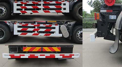 中汽力威牌HLW5252ZXXD6車廂可卸式垃圾車公告圖片