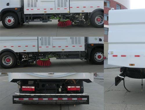 虹宇牌HYS5180TXSE6NG洗掃車公告圖片