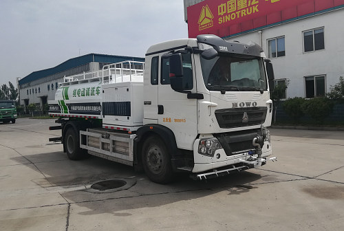 綠葉牌JYJ5187GQXEV純電動(dòng)清洗車公告圖片