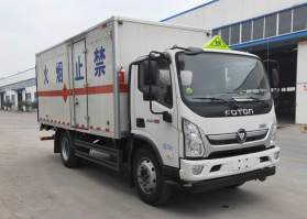 易燃气体厢式运输车