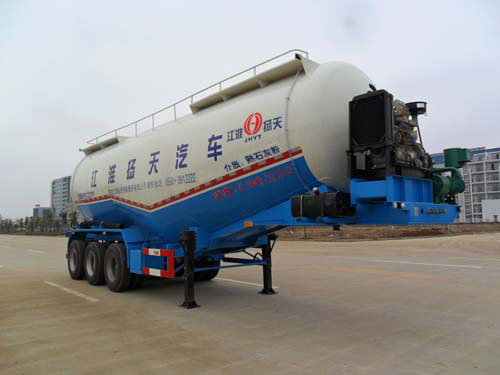 江淮扬天牌11.6米30吨3轴低密度粉粒物料运输半挂车(CXQ9400GFLF)