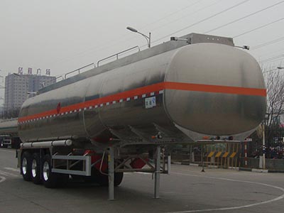 凌宇牌12.6米33.7吨3轴铝合金运油半挂车(CLY9407GYY1)
