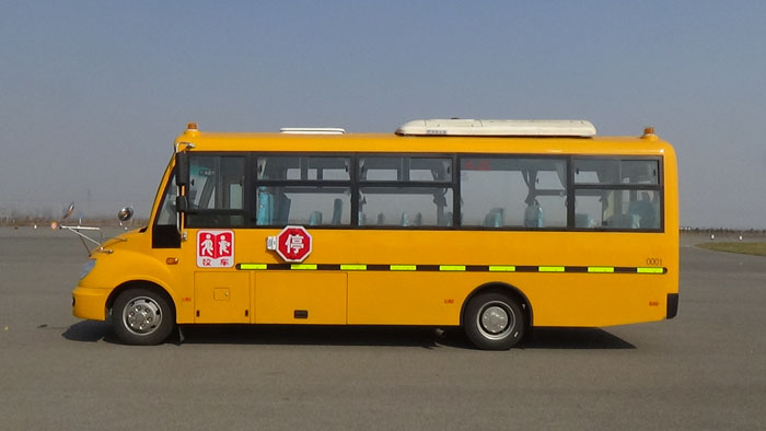 华新牌HM6760XFD5JS小学生专用校车公告图片