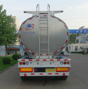 明航牌ZPS9400GRH润滑油罐式运输半挂车公告图片