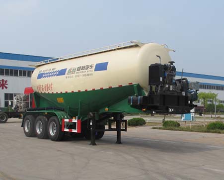 盛润牌11米31.2吨3轴低密度粉粒物料运输半挂车(SKW9402GFLD)
