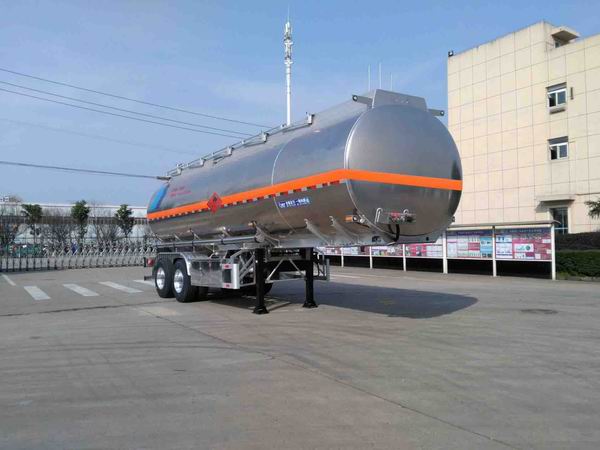 瑞江牌9.8米24.2吨2轴铝合金运油半挂车(WL9292GYY)