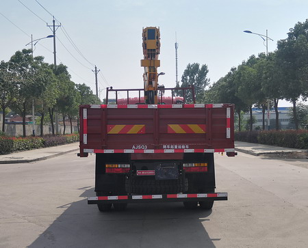 大運牌CGC5140JSQHDE44E隨車起重運輸車公告圖片