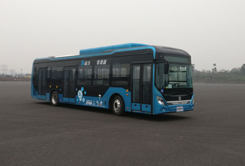 中国中车牌TEG6120FCEV01燃料电池城市客车公告图片