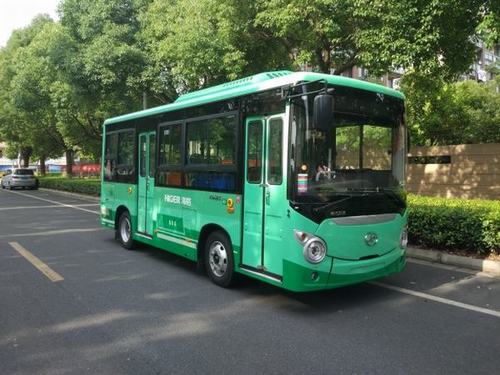 海格牌6.5米10-19座纯电动城市客车(KLQ6650GEVN4)