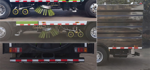 程力威牌CLW5080TXSHL6洗掃車公告圖片