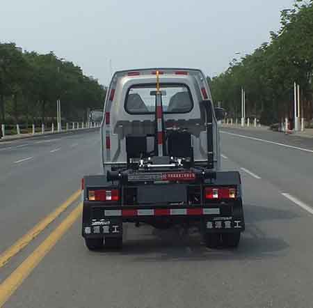 森源牌SMQ5031ZXXSCE6車廂可卸式垃圾車公告圖片