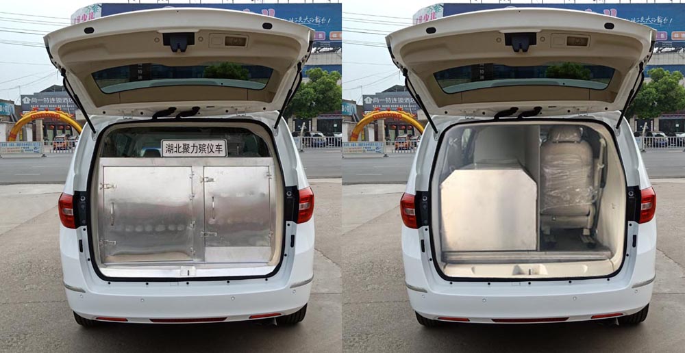 聚塵王牌HNY5020XBYB殯儀車公告圖片