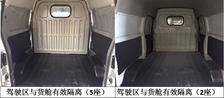鑫源牌JKC5020XXY-U6CTX1厢式运输车公告图片