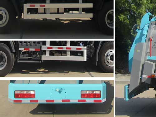 中汽力威牌HLW5090TCA6HF餐廚垃圾車公告圖片