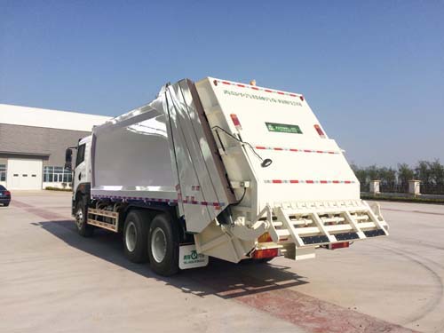 青特牌QDT5251ZYSC6壓縮式垃圾車公告圖片