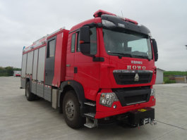 压缩空气泡沫消防车