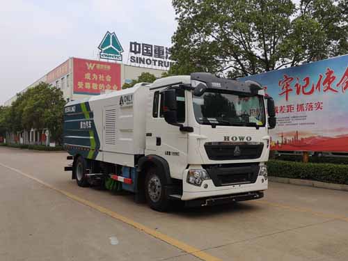 華威馳樂(lè)牌SGZ5189TXSZZ6T5L洗掃車公告圖片