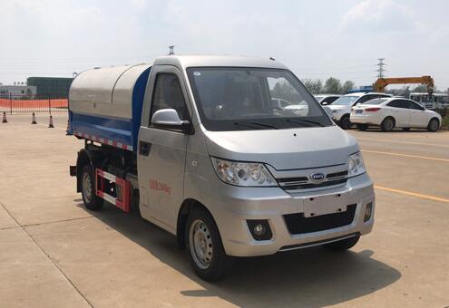 程力威牌CLW5020ZXLRL6廂式垃圾車(chē)公告圖片