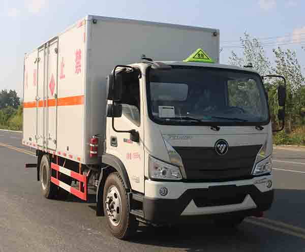 多士星牌JHW5120XRYB6易燃液體廂式運輸車公告圖片