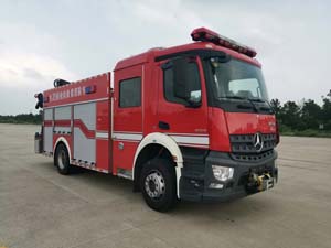 金猴牌SXT5170TXFJY160抢险救援消防车公告图片