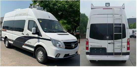 福田牌BJ5048XZH-E1指揮車公告圖片