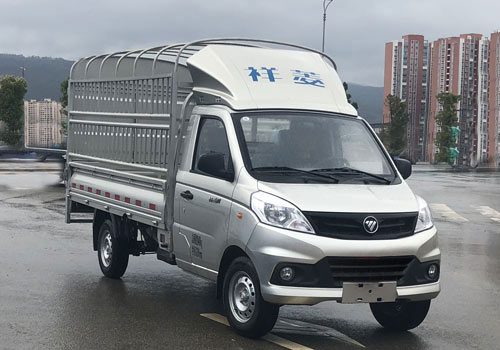 福田牌BJ5030CCYV4JV5-02仓栅式运输车公告图片