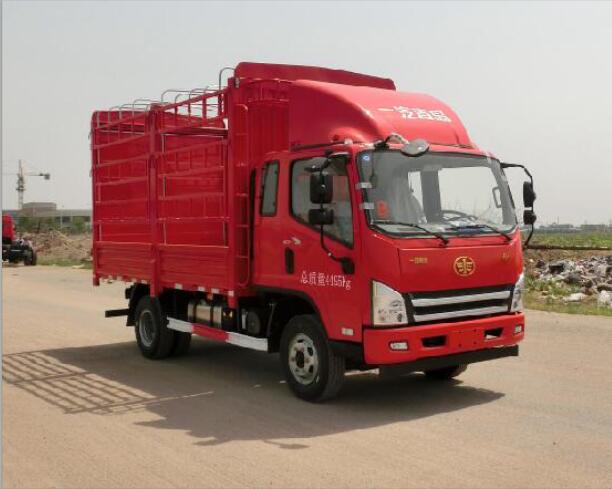 解放牌CA5041CCYP40K17L1E5A84-1倉(cāng)柵式運(yùn)輸車公告圖片