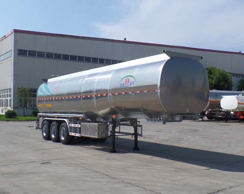 江淮扬天牌12.1米33.2吨3轴铝合金液态食品运输半挂车(CXQ9400GYS)