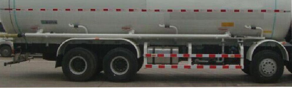 欧曼牌BJ5313GFL-AB低密度粉粒物料运输车公告图片