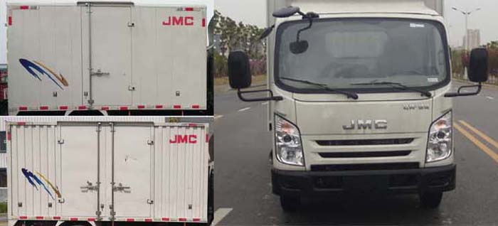 江鈴牌JX5040XXYXGA2廂式運(yùn)輸車(chē)公告圖片