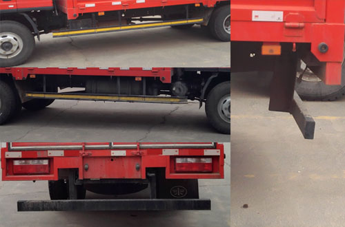 解放牌CA5121CCYP40K2L2E5A84倉柵式運(yùn)輸車公告圖片