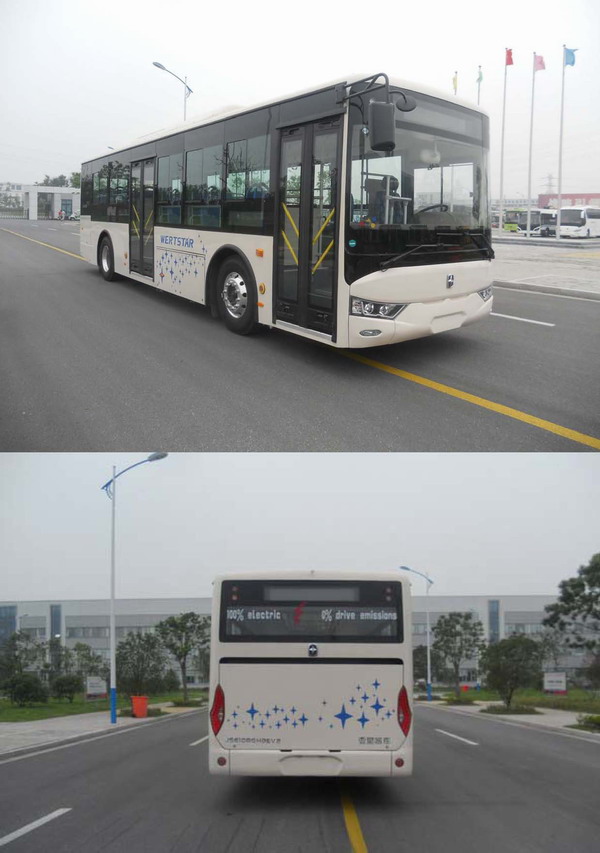 亚星牌JS6101GHBEV21纯电动城市客车公告图片