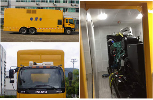 暢豐牌CFQ5250XDY5Q電源車公告圖片