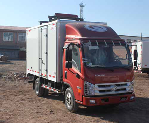 福田牌BJ5046XXY-BE廂式運(yùn)輸車公告圖片