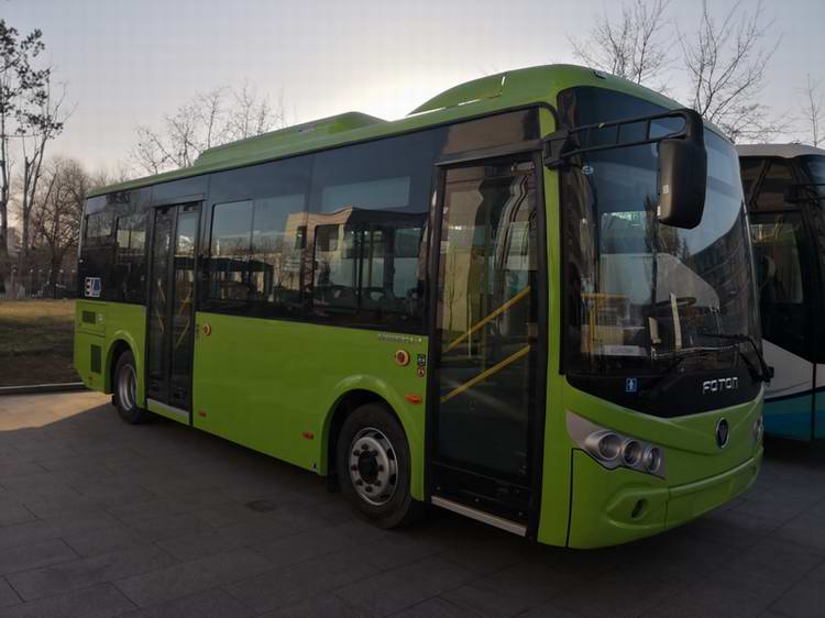 福田牌BJ6851EVCA-19纯电动城市客车图片