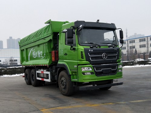 陕汽牌SX5250ZLJGP5404自卸式垃圾车公告图片