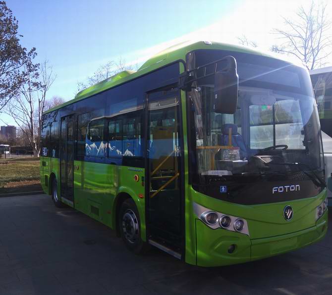 福田牌BJ6805EVCA-20纯电动城市客车图片