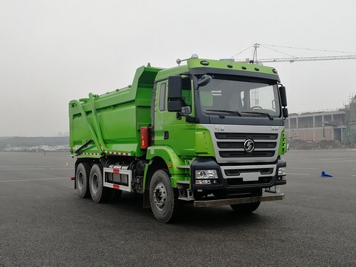 陕汽牌SX5250ZLJMP5384自卸式垃圾车公告图片