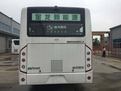 金龙牌XMQ6802AGBEVL13纯电动城市客车公告图片