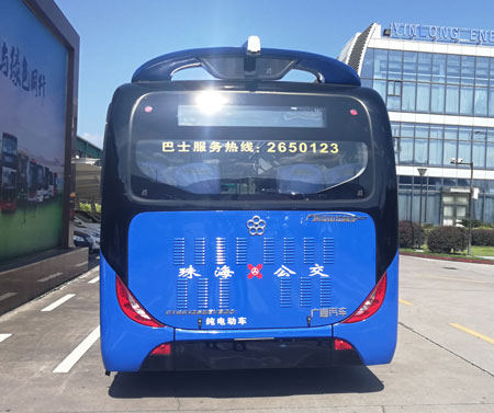 广通牌GTQ6126BEVB20纯电动低入口城市客车公告图片