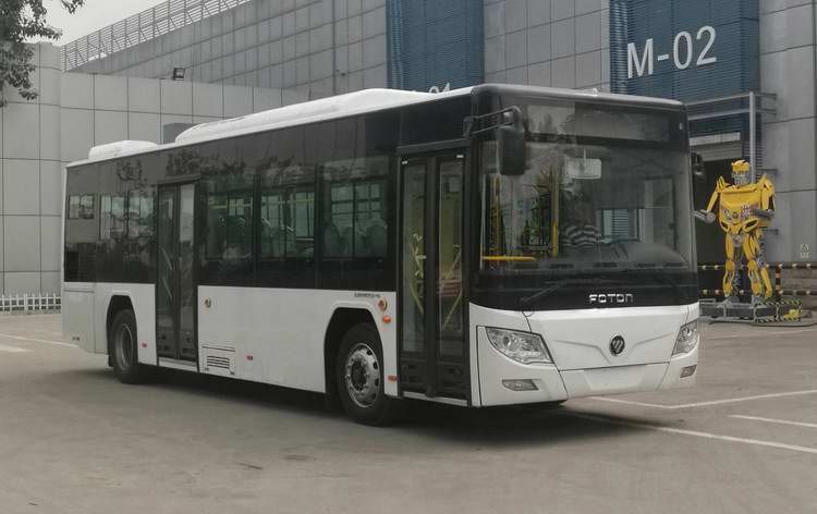 福田牌BJ6105EVCA-35纯电动城市客车图片